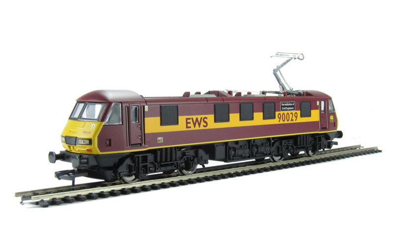 R2955 - BR Class 90, English, Welsh & Scottish Railway (Maroon & Gold) "The Institution of Civil Engineers"