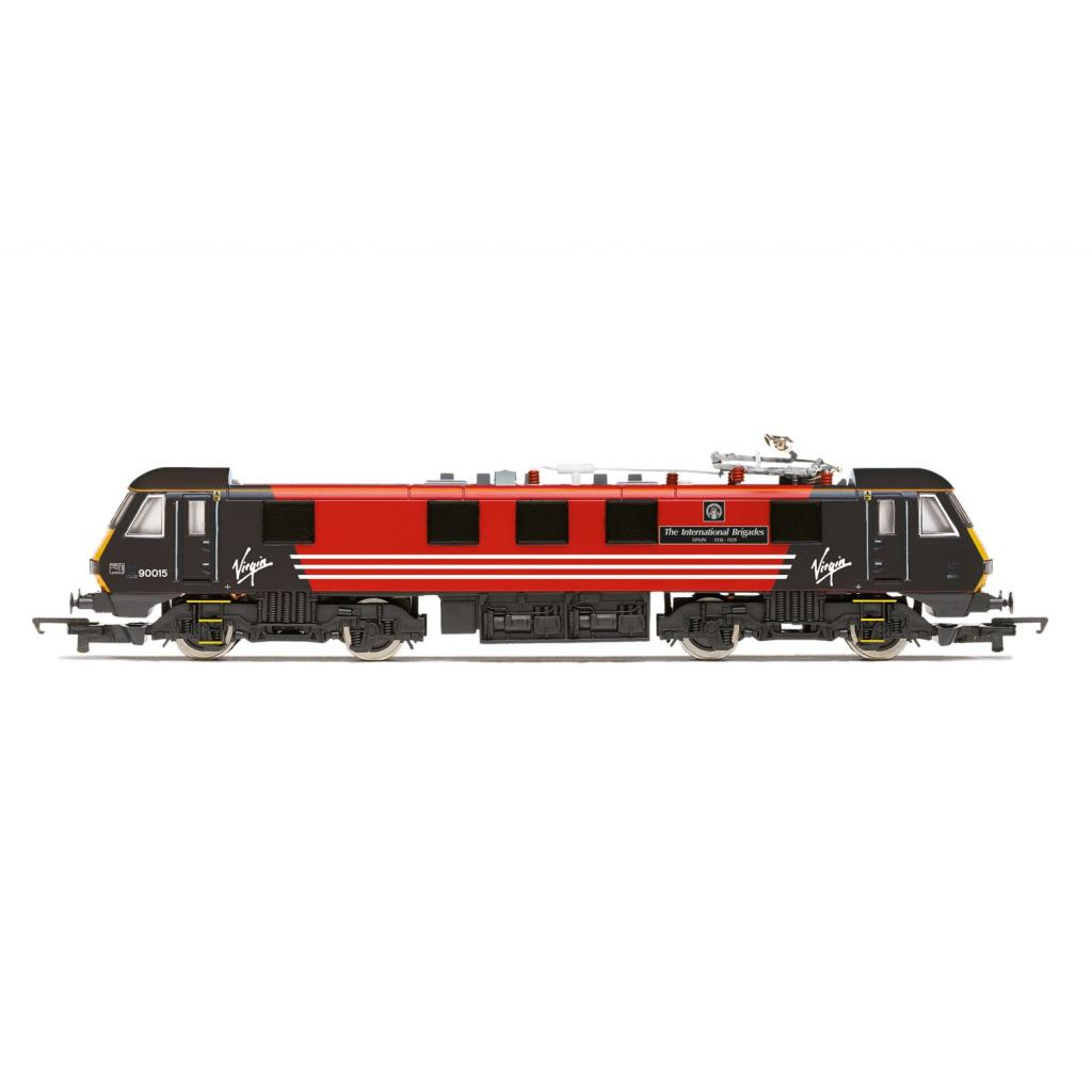 R3474 - BR Class 90, Virgin Trains West Coast (Red & Black)